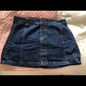 Hollister Jean skirt